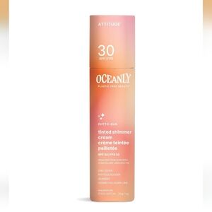 BRAND NEW Oceanly Phyto-Sun Tinted Shimmer Cream SPF 30 (30g)